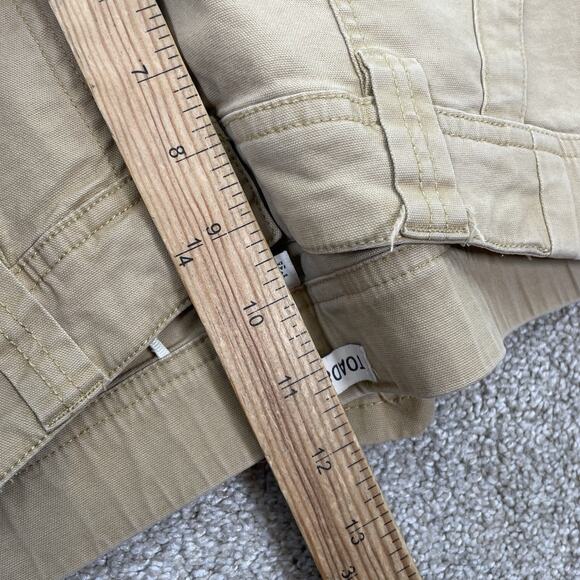 Toad Co Earthworks Ankle Pant Size 8 x 27" Inseam Organic Cotton Women 64-7 - Picture 8 of 10